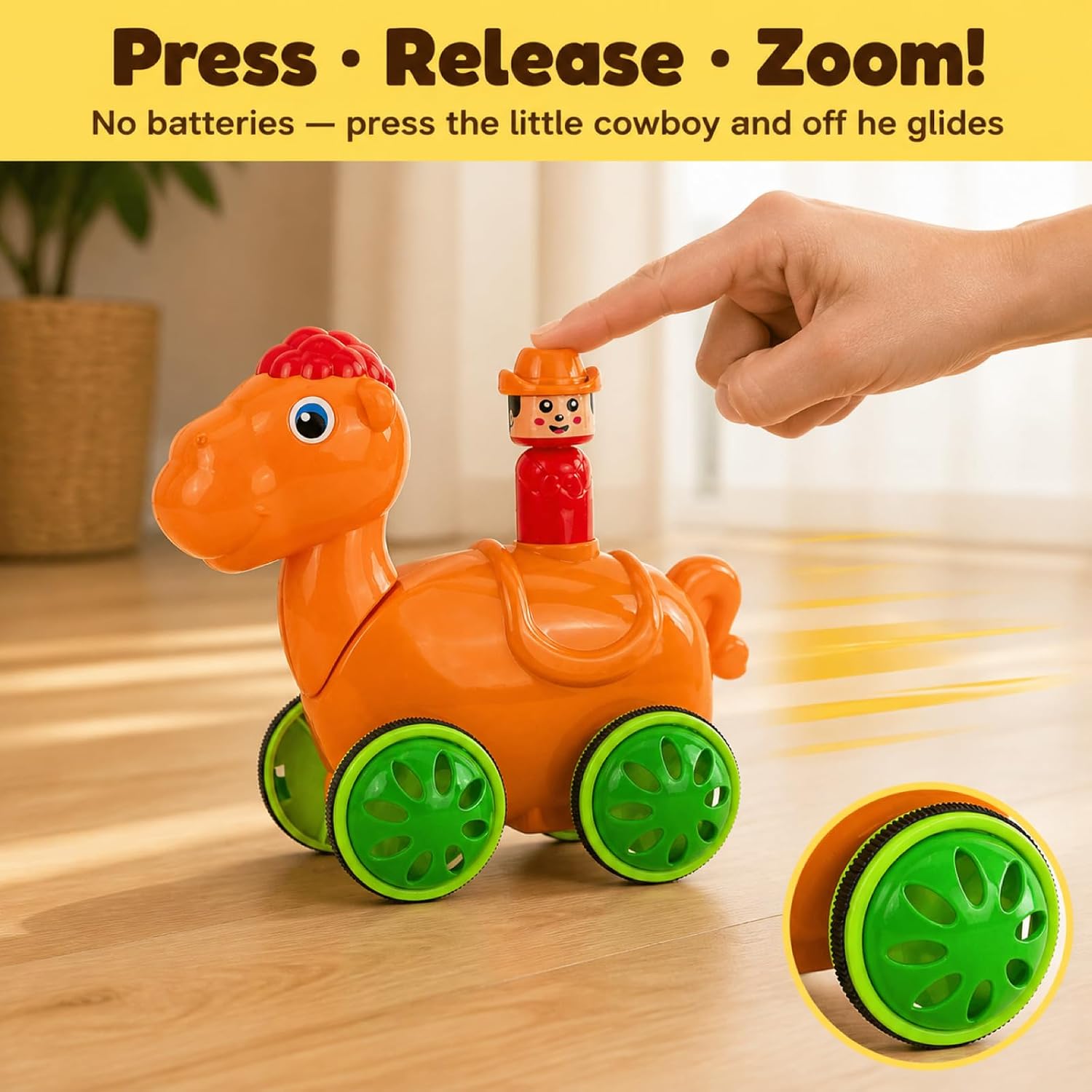Happy Camel Push & Go Toy