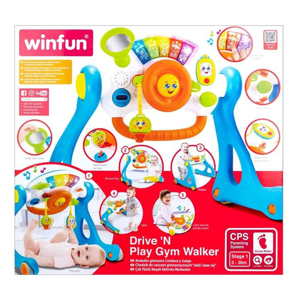 Drive 'N Play Gym Walker