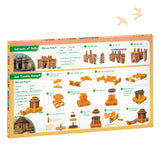 ImagiMake Mapology Monuments of India - Sun Temple & Gateway of India