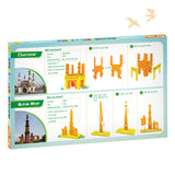 ImagiMake Mapology Monuments of India - Charminar & Qutab Minar