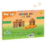 ImagiMake Mapology Monuments of India - Sun Temple & Gateway of India