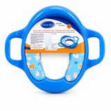 Kiddi villa blue cushioned potty training seat with handles for toddlers and kids age 1 to 5 years