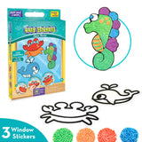 ImagiMake Clay Sticker - Aqua World
