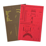 ImagiMake Mapology Monuments of India - Red Fort & Hawa Mahal