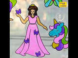 ImagiMake Window Art - Princess