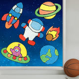 ImagiMake  Clay Stickers - Space Adventure