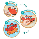 ImagiMake Clay Sticker - Aqua World