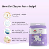 L size diaper pants for babies