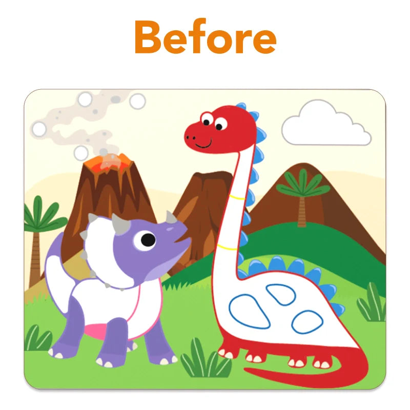 Learning Activities for Kids, Dinosaur Educational Toy