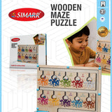 Magnetic Wooden Maze Puzzle