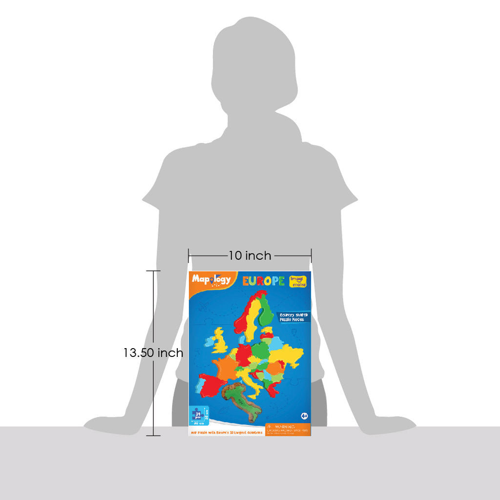 Map Puzzle for Kids, Europe Geography Puzzle,