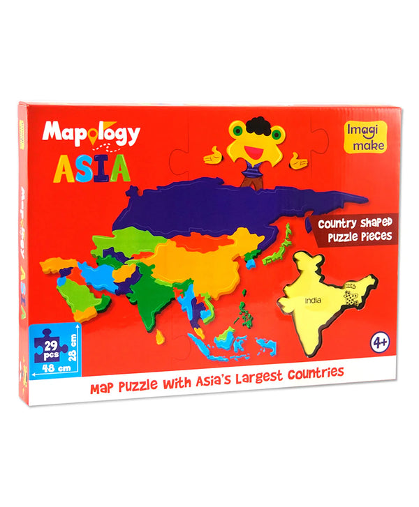 Destination Asia: Map Puzzle