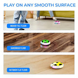 C-Type USB Rechargeable Hover Football Indoor Floating Hoverball Soccer | Air Football Neon Lite