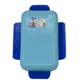 Striders PAW Patrol Kids Lunch Box | Cute Cartoon Puppy Design | Durable Plastic Tiffin Box with Easy Open Side Locks