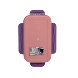 Striders Frozen Kids Lunch Box | Elsa, Anna & Olaf Design | Durable Plastic Tiffin Box with Easy Open Side Locks