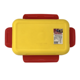 Striders Transformers Autobots Kids Lunch Box | Durable Plastic Tiffin Box with Easy Open Side Locks