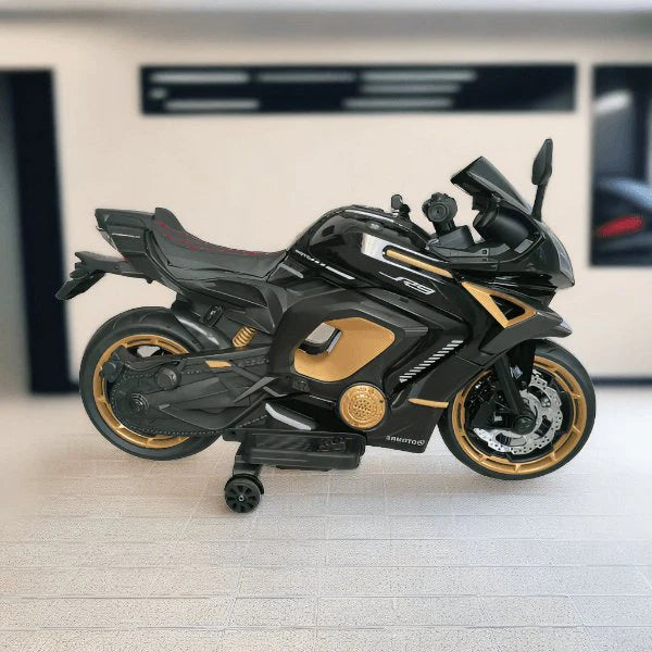 R9 Rechargeable PL 6655 12V Battery Operated Ride-On Bike for Kids