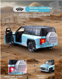 Rechargeable RC Car, 1:12 Scale RC SUV, EV Charge Station Toy,