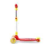 3 Wheel Kick Scooter for Kids – Foldable with LED Wheels & Adjustable Height