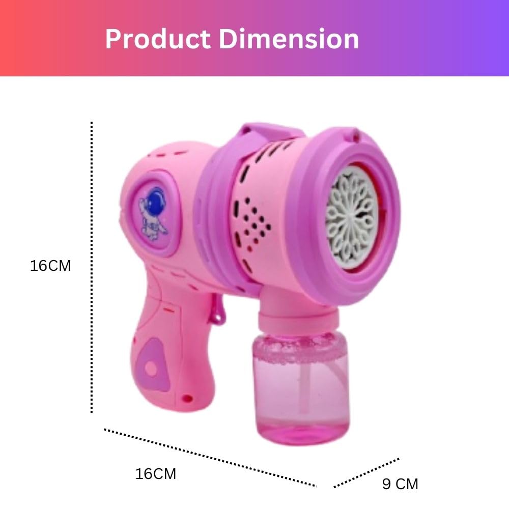 Space Bubble Gun for Kids