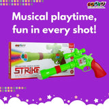 Battery Operated 3D Projection Strike Toy Gun with Vibrant Light & Sound Effects
