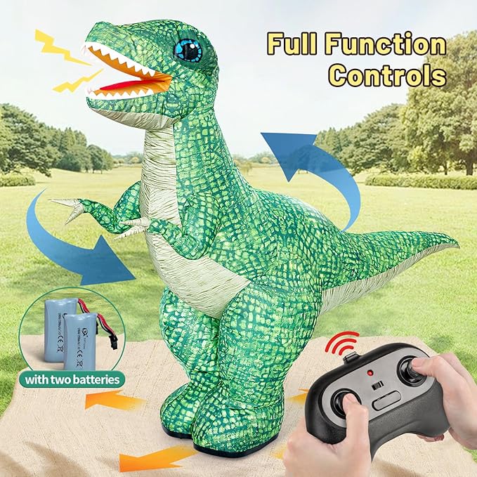 Toy dinosaur with remote control 