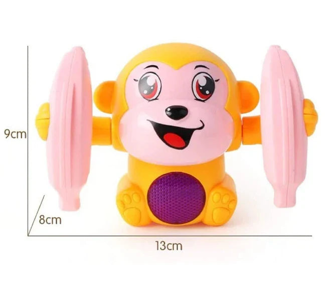 Toy monkey with pink