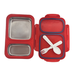 Striders Marvel Spider-Man Kids Lunch Box | Durable Plastic Tiffin Box for School