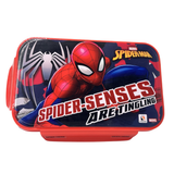 Striders Marvel Spider-Man Kids Lunch Box | Durable Plastic Tiffin Box for School