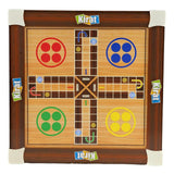 4-in-1 Board Game + Shut the Box Game Combo