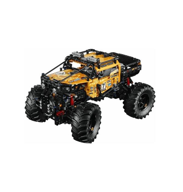 Yellow and black off-road vehicle