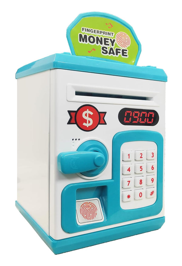 Kiddivilla ATM Money Safe Piggy Bank - The Gullak with 3-Step Unlock