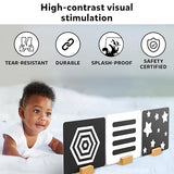 Skillmatics Large Flash Cards for Babies & Infants - High Contrast, 60 Pictures, Visual Stimulation & Sensory Development, Travel Friendly, Gifts for Infants 0 to 12 Months
