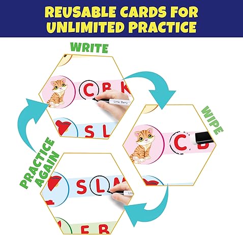 educational cards for writing