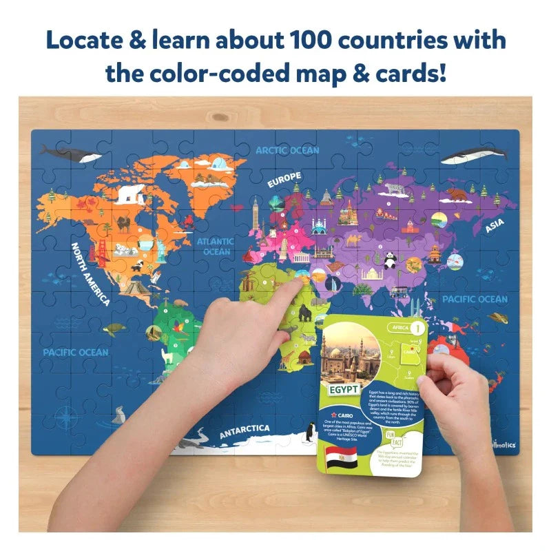 educational geography puzzle