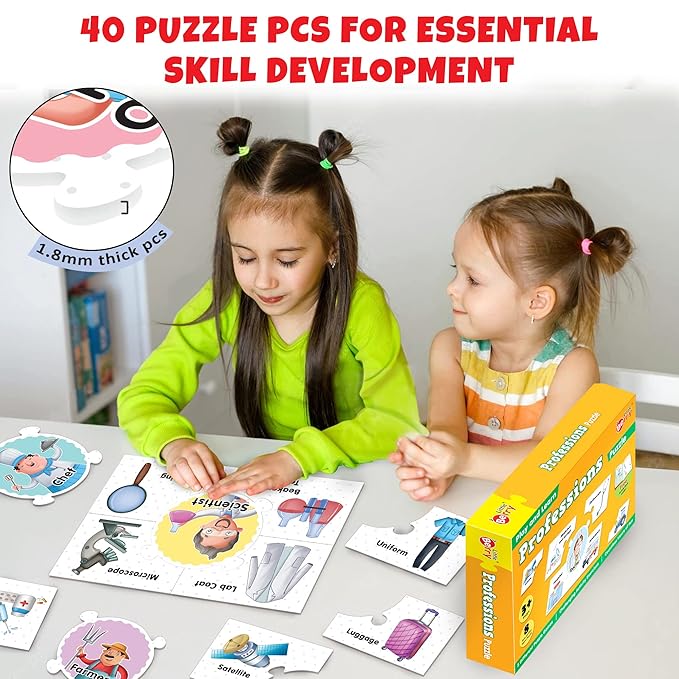 educational puzzle cards