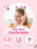 Kids Light Up Bluetooth Headphones | Unicorn LED Wireless Headset | KiddiVilla