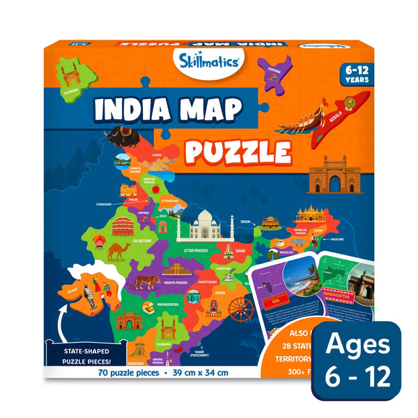 India Map Puzzle