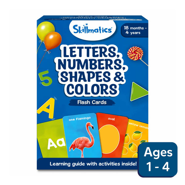 Flash Cards for Toddlers : Letters, Numbers, Shapes & Colors