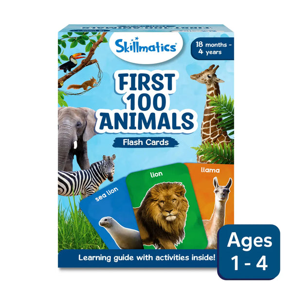 Flash Cards for Toddlers : First 100 Animals