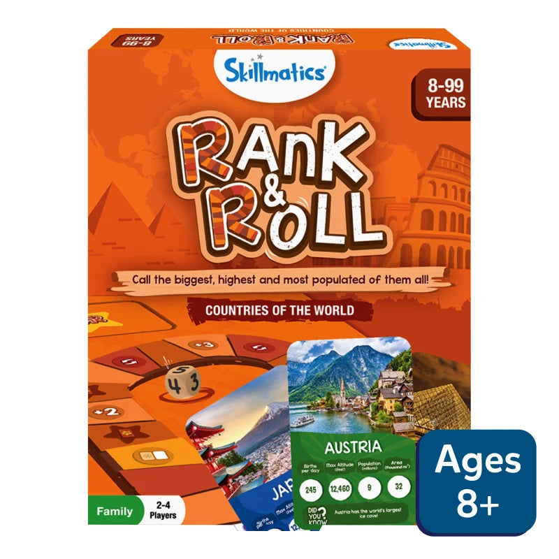 Rank & Roll Countries of The World – Kiddi Villa