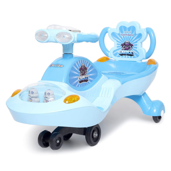 Kiddivilla eHomeKart Galaxy - DX Twist and Swing Magic Car Ride On for Kids with Music and Lights for Boys and Girls (1 Year to 4 Years)