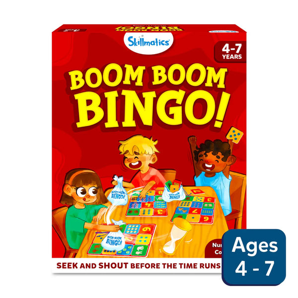 Boom Boom Bingo! Board Game : Numbers & Counting