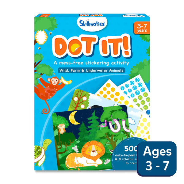 Dot it! : Wild, Farm and Underwater Anima