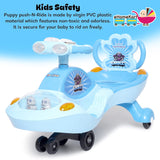 "Kiddivilla Galaxy - DX Twist and Swing Magic Car Ride On for Kids with Music and Lights for Boys and Girls (1 Year to 4 Years)