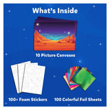 Foil Fun Up in Space