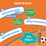 kiddivilla Guess in 10: Countries Of The World | Trivia card game (ages 8+)