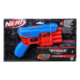 Nerf Alpha Strike Fang Qs-4 Toy Blaster, Fire 4 Darts in A Row, 10 Nerf Darts, Gift Toys for Kids Teens&Adults