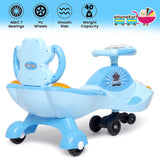 "Kiddivilla Galaxy - DX Twist and Swing Magic Car Ride On for Kids with Music and Lights for Boys and Girls (1 Year to 4 Years)