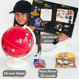 Orboot Mars Interactive AR Globe Visualize and uncover the secrets of the Red Planet and explore all the missions sent from Earth!